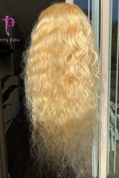 Body Wave Platinum Blonde 13*4 Frontal Wig - Wigs